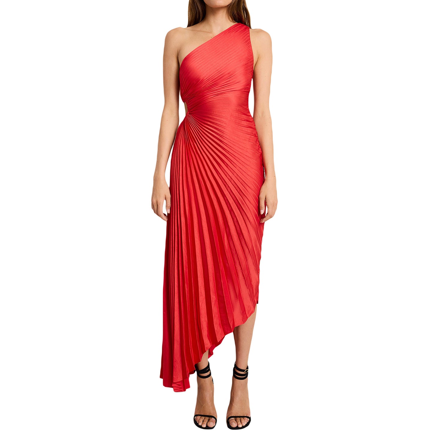 Luna Luxe One-Shoulder Midi