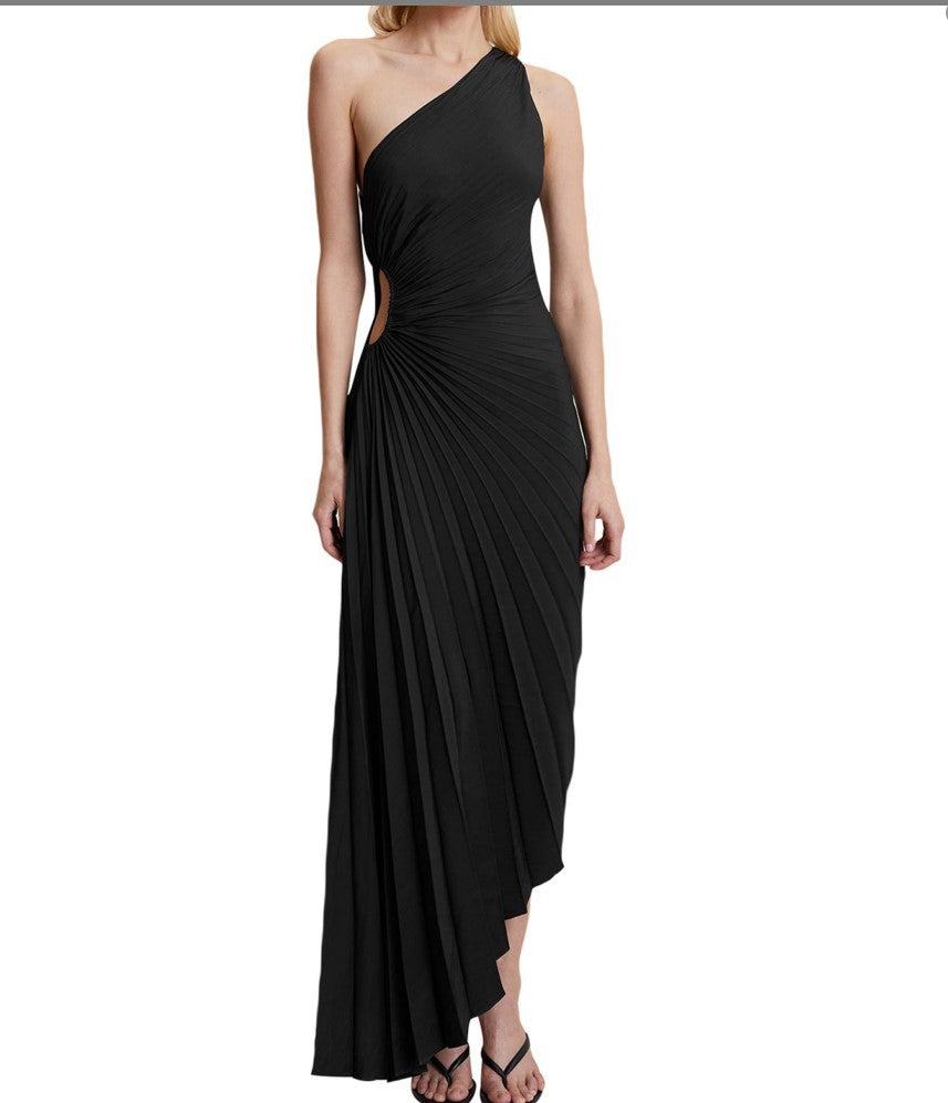 Luna Luxe One-Shoulder Midi