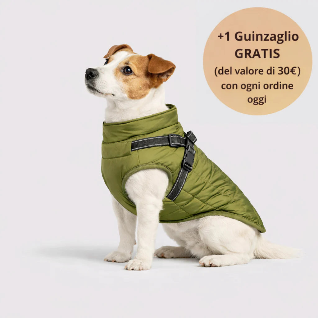 Manteau à capuche d'hiver PawFleece™