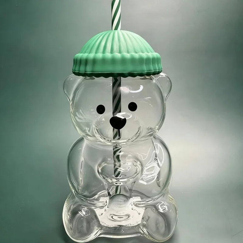 CozyBear™ Frosted Glass Cup