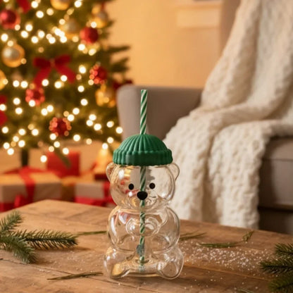 CozyBear™ Frosted Glass Cup