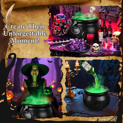 Wizard’s Cauldron Magic Halloween Decoration