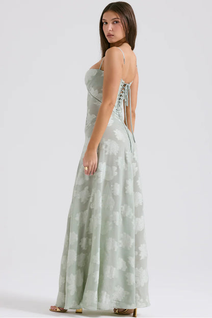 Elegant Embroidered Seren Dress