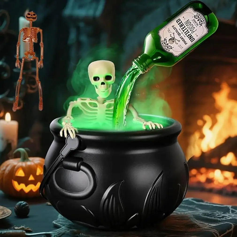 Wizard’s Cauldron Magic Halloween Decoration