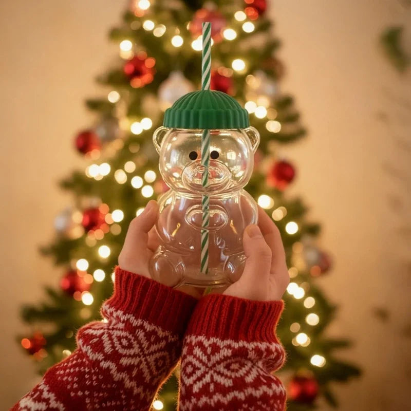 CozyBear™ Frosted Glass Cup