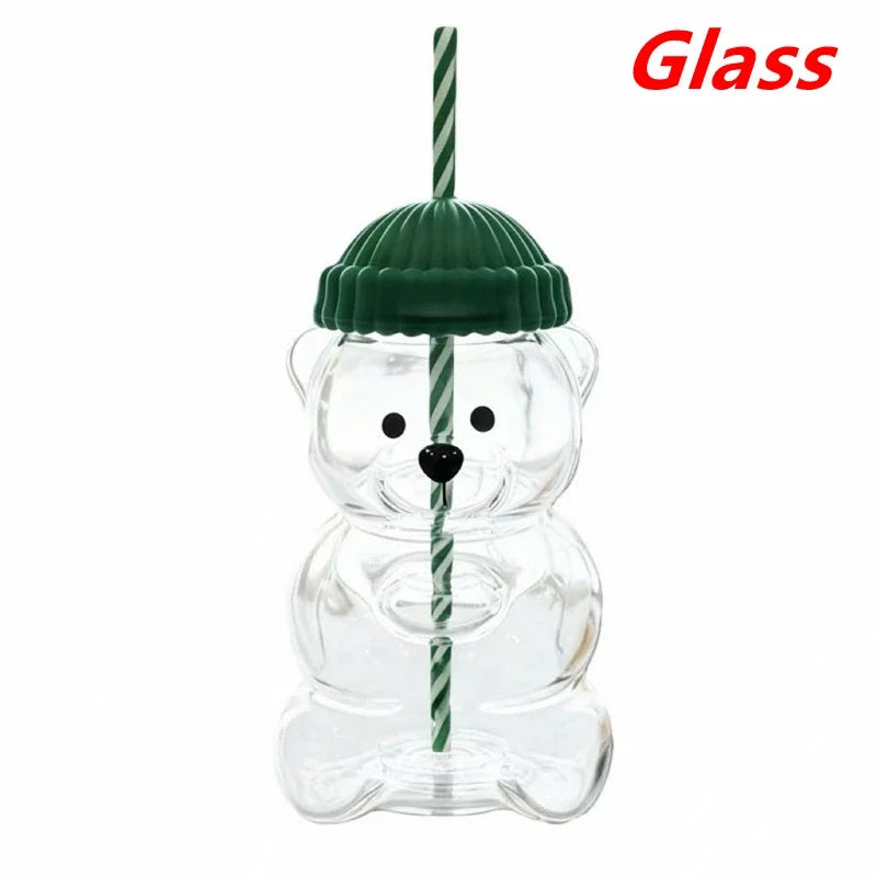 CozyBear™ Frosted Glass Cup