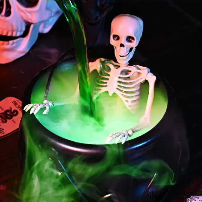 Wizard’s Cauldron Magic Halloween Decoration