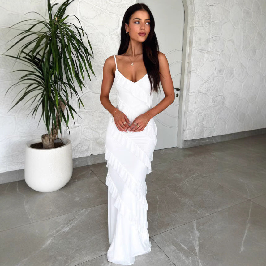 Ethereal Flow™ Ruffle Maxi Dress