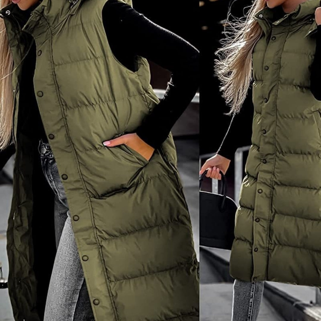 ArcticEdge Longline Puffer Vest