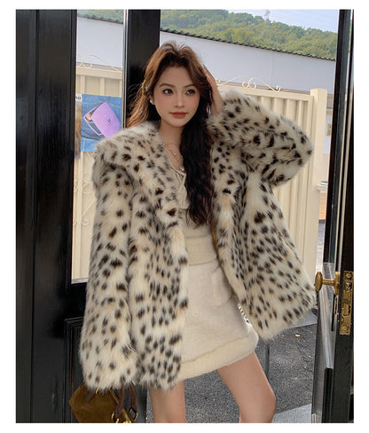 Wild Luxe Faux Fur Coat