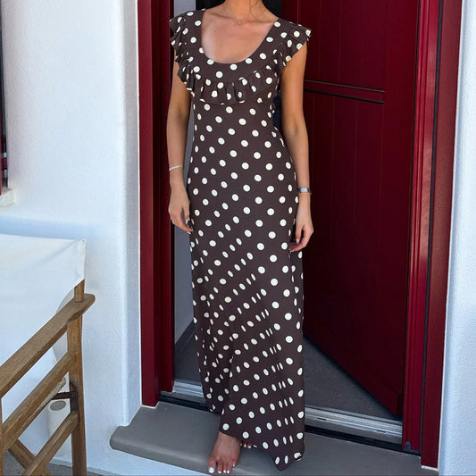 Veda Dottie Charm Maxi Dress