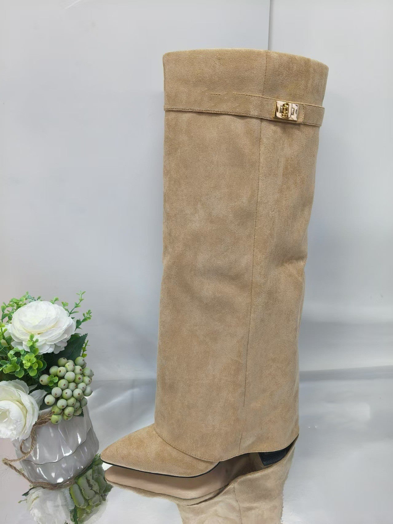 Runway Flair Wide Leg Boots