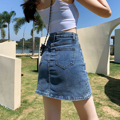 Veda Edge Denim Skort Skirt