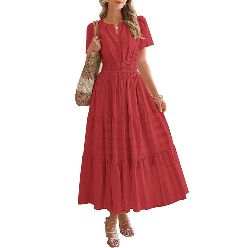 Rosalie™ Pleated Maxi Dress