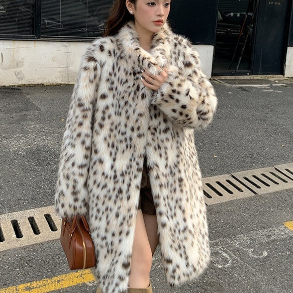 Wild Luxe Faux Fur Coat