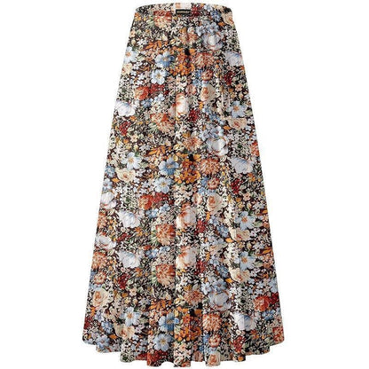 Whimsy Bloom Maxi Skirt