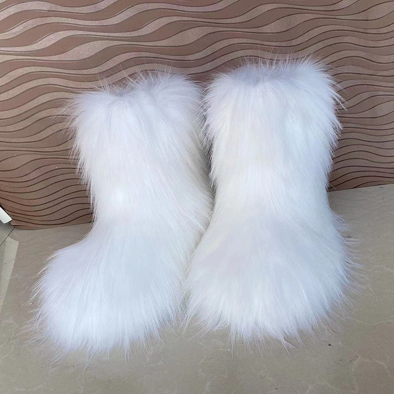 Arctic Luxe Faux Fur Boots