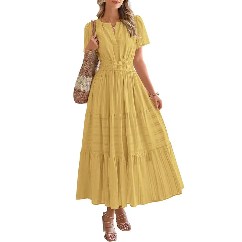 Rosalie™ Pleated Maxi Dress