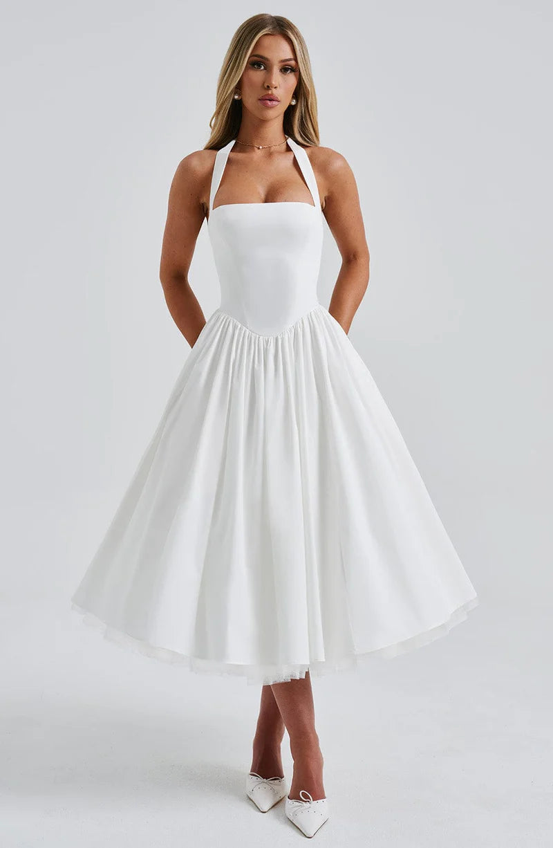 The Everly Dress – Black & White