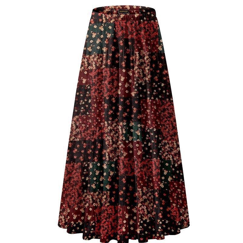 Whimsy Bloom Maxi Skirt