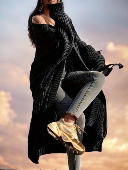 EverCozy™ Long Knit Cardigan