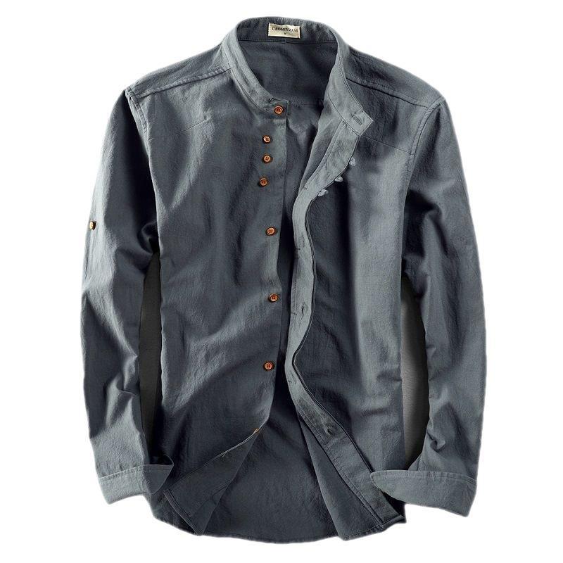 Arden™ Retro Linen Slim Shirt