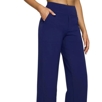 FlexWork™ High Waist Knit Trousers