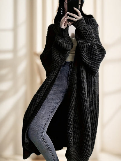 EverCozy™ Long Knit Cardigan