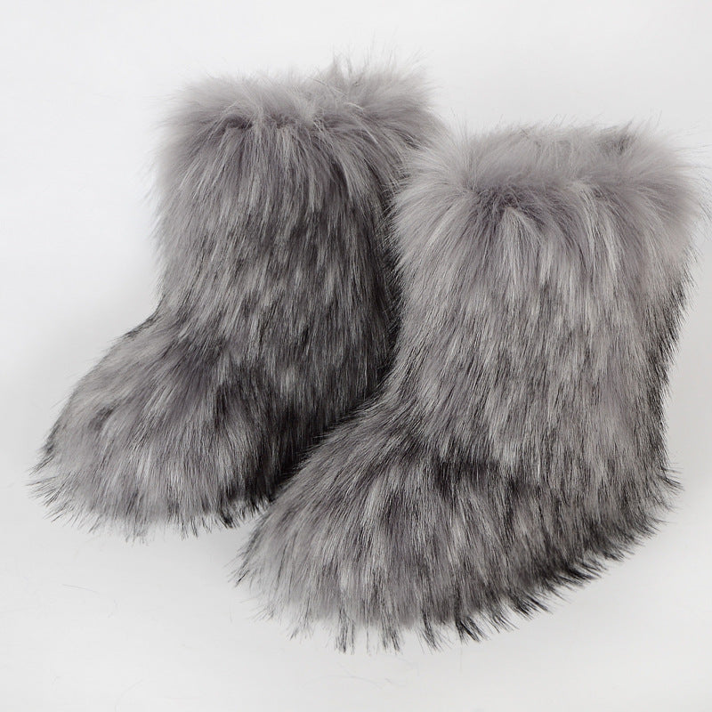 Arctic Luxe Faux Fur Boots