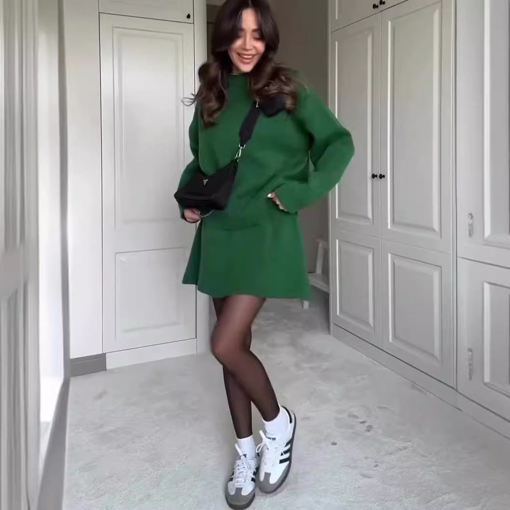 CozyContour™ Knit Skirt Set