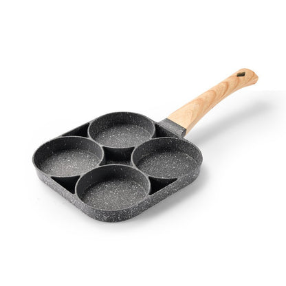 Poêle à frire pour petit-déjeuner antiadhésive à 4 trous QuadChef™