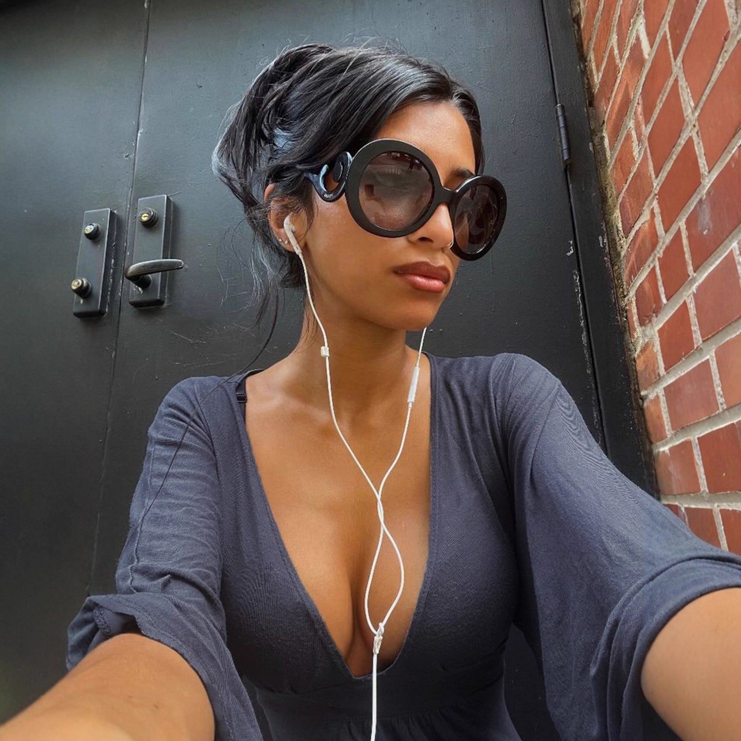 AfterHours Deep-V Flow Top