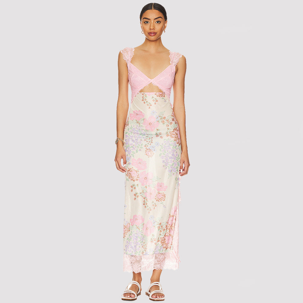 Blossom Whisper Maxi Dress