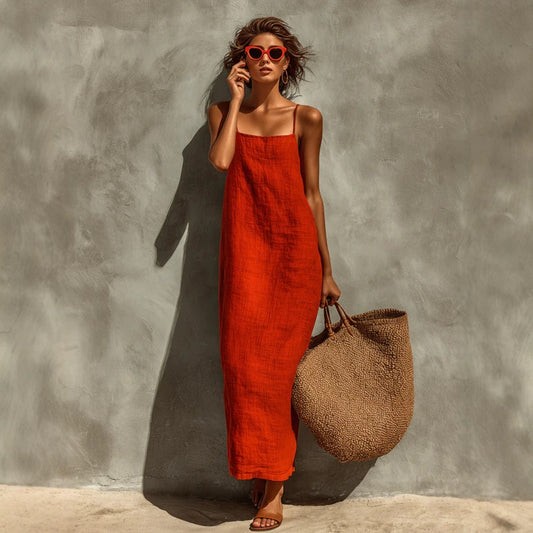 The Soleil Slip Dress