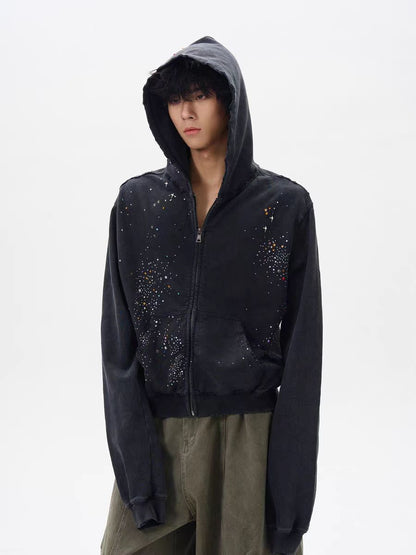 Sweat à capuche zippé Nightfall Spark