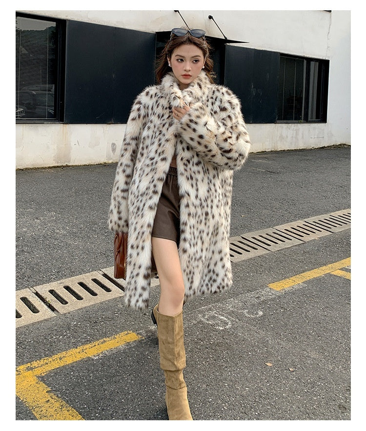 Wild Luxe Faux Fur Coat