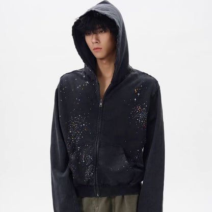 Sweat à capuche zippé Nightfall Spark