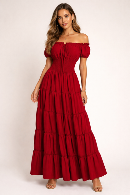 Evelina™ Cottage Maxi Dress