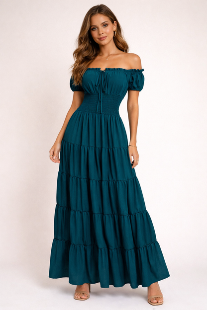 Evelina™ Cottage Maxi Dress